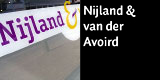 Nijland & van der Avoird belettering, StudiovanderAvoird