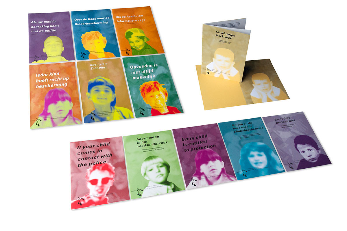 Raad voor de Kinderbescherming brochure, StudiovanderAvoird, Erik van der Avoird